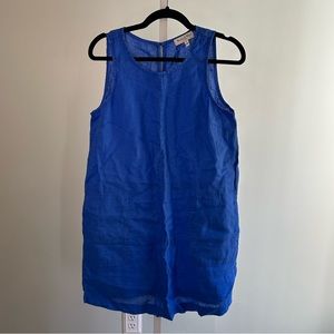 Michael Stars Blue Sleeveless Dress